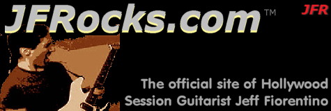 Jeff Fiorentino Official Site Logo Image, JFRocks Guitar Lessons & Music